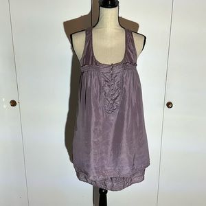 Mini dress. Cute! Dusty Lavender color. Size large